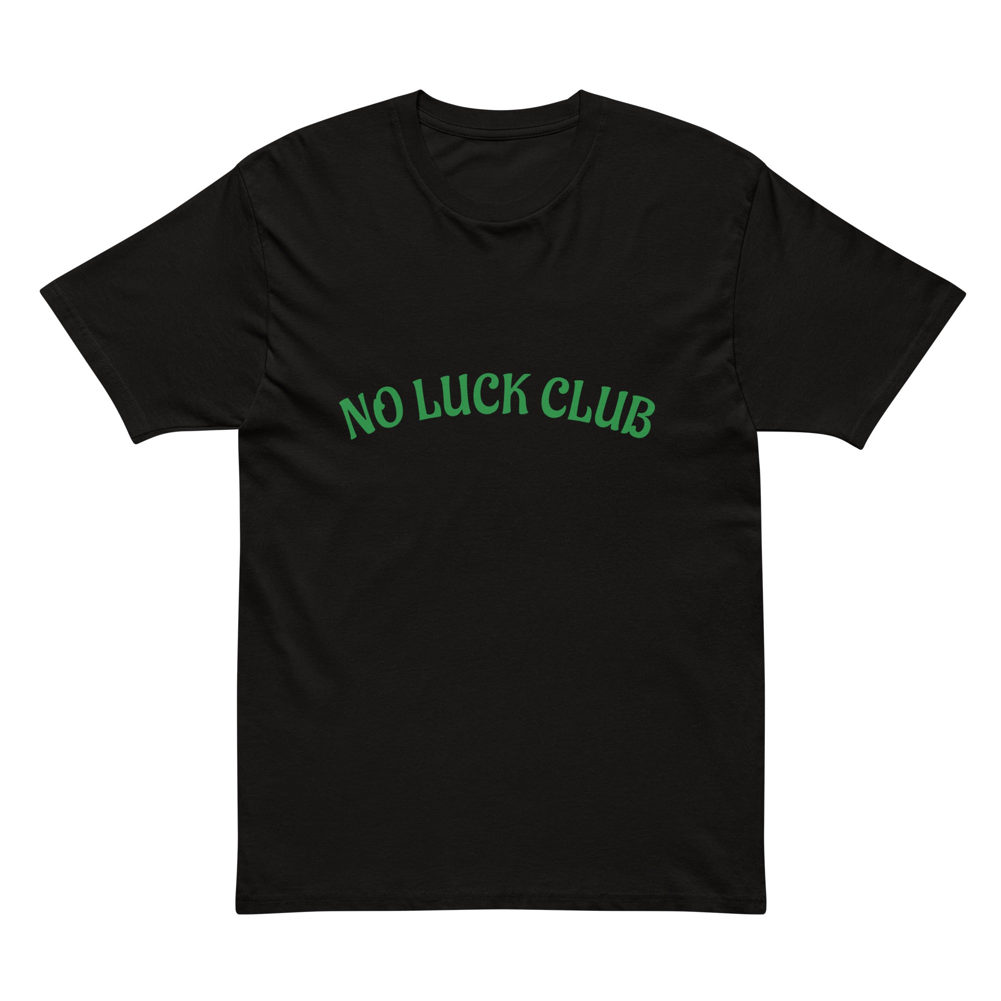NO LUCK CLUB I Men's Premium Short Sleeve Tee